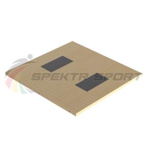 Купить Помост тяжелоатлетический 3х3х0,1м, рез. амортизаторы 1х0,5х0,04м в Нариманове 