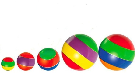 Купить Мячи резиновые (комплект из 5 мячей различного диаметра) в Нариманове 