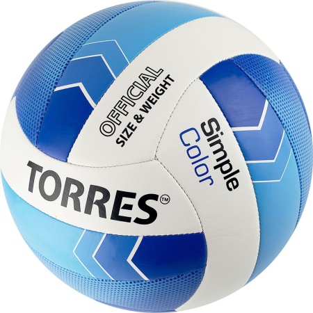 Купить Мяч волейбольный Torres Simple Color любительский р.5 в Нариманове 